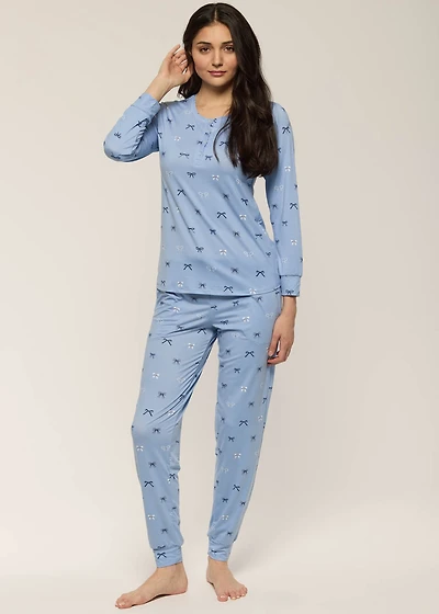 Pyjama set with bows