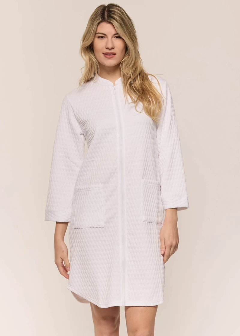 Lightweight Robe with zipper