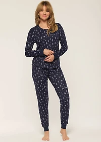 Ensemble pyjama avec flocons