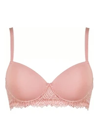 Soutien-gorge t-shirt avec dentelle