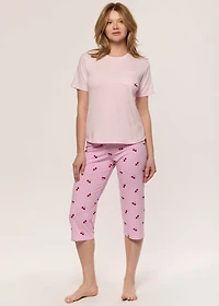 Pyjama set with cherry