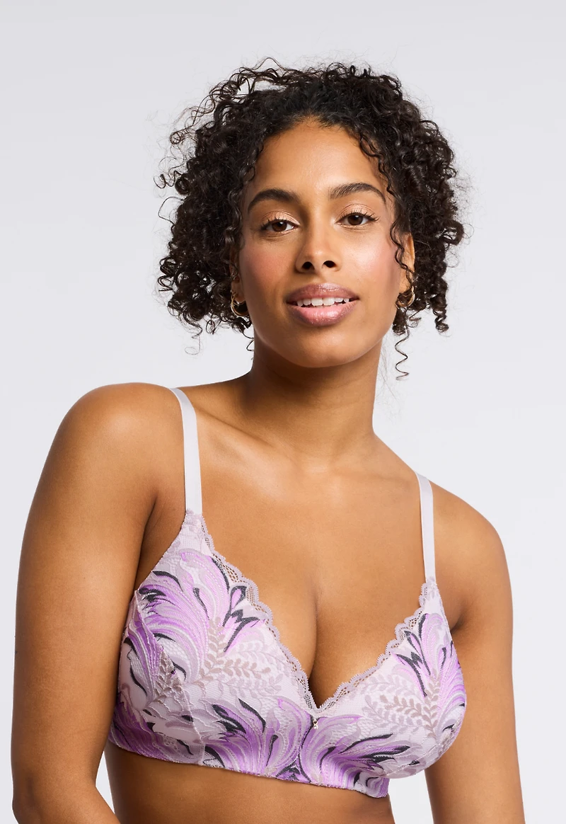 Soutien-gorge T-shirt sans armature Lavender Fields