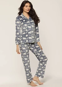 Ensemble pyjama long Ours Polaire