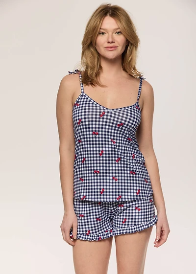 Short pyjama seT with cherry