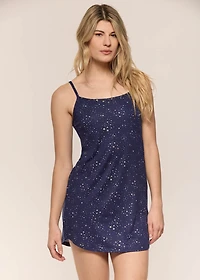 Starry sleeveless nightgown