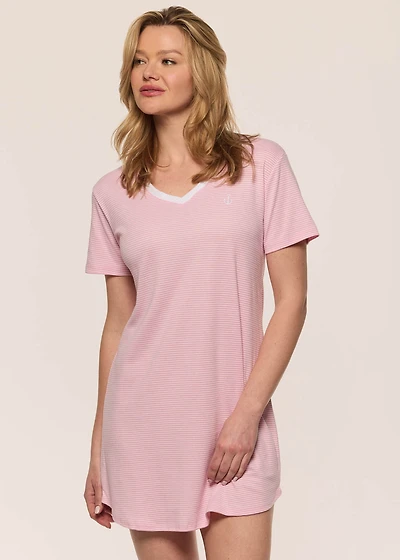 Striped short Nightgown