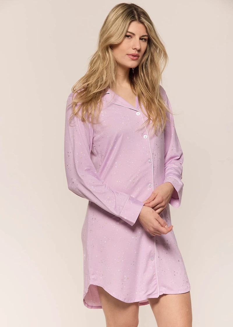 Short Starry Nightgown