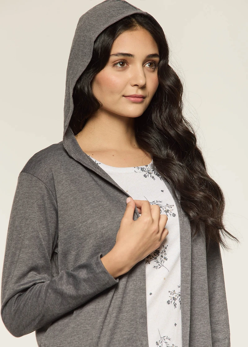 3-part pyjama set with flowers