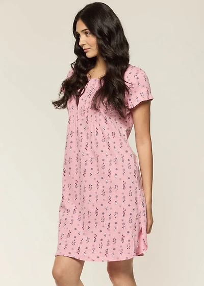 Floral nightgown 100% Cotton