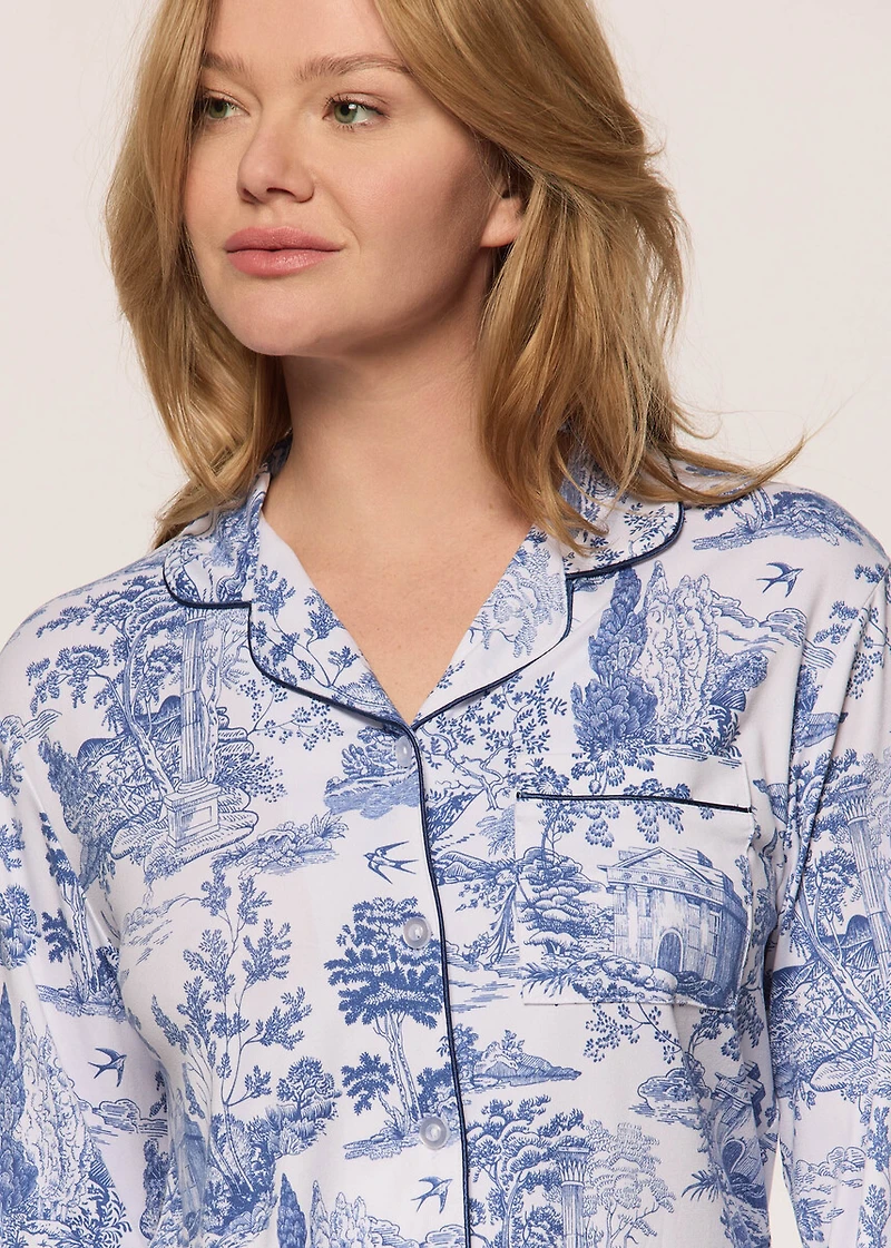 Ensemble pyjama toile de jouy