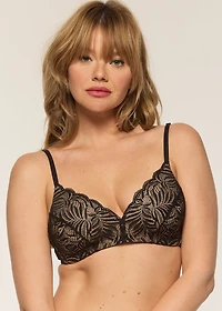 Soutien-gorge sans armatures Leafy Lace