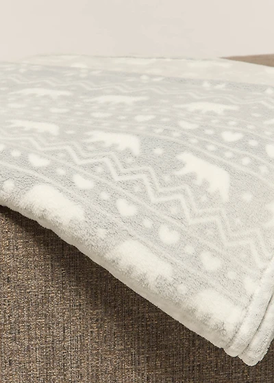 Couverture en peluche