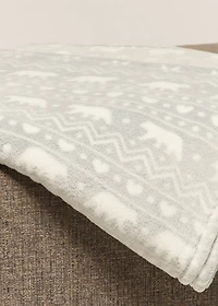 Couverture en peluche