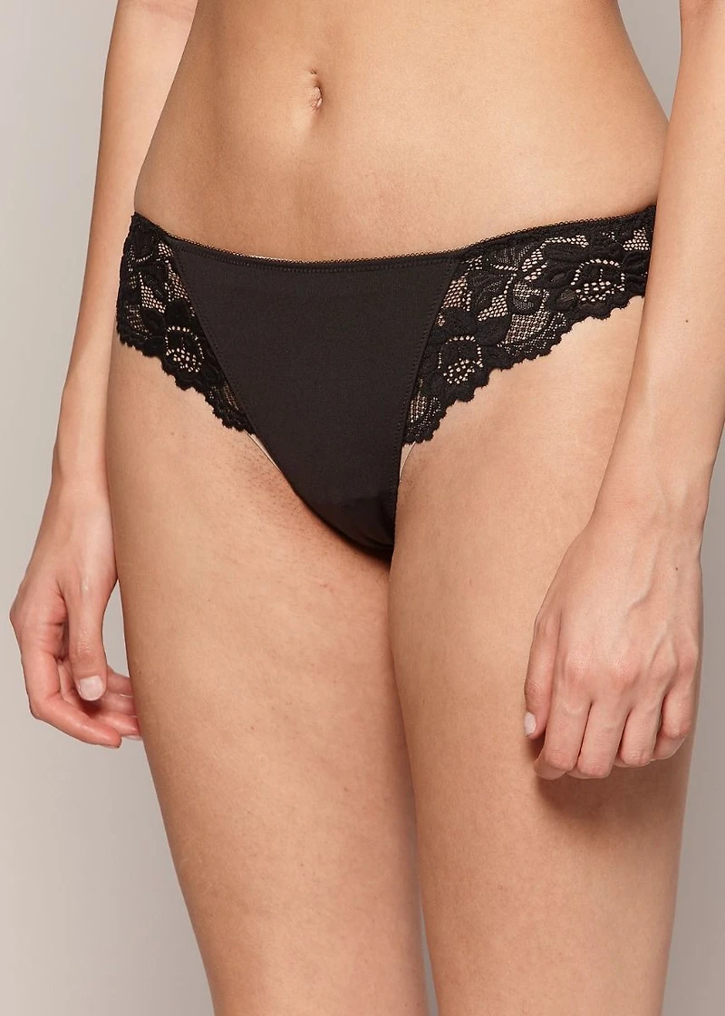 Culotte Brésilienne avec dentelle (3 pour 36$)