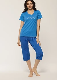 Pyjama set with dots