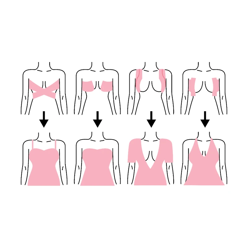 Chest band and nipple cover