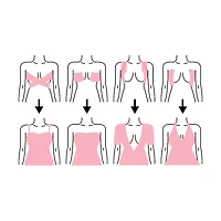 Chest band and nipple cover