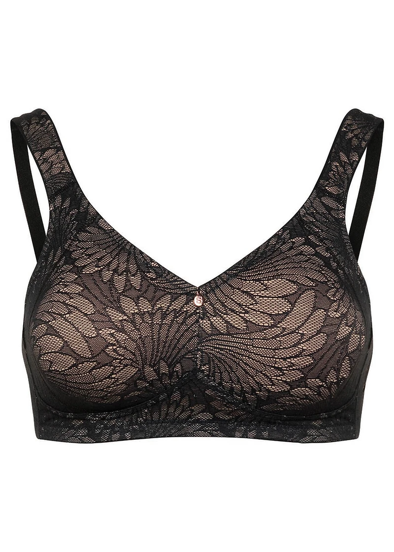 Soutien-gorge sans armatures avec dentelle
