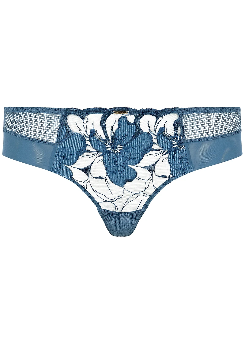Culotte garçonne Velvet Fleurs
