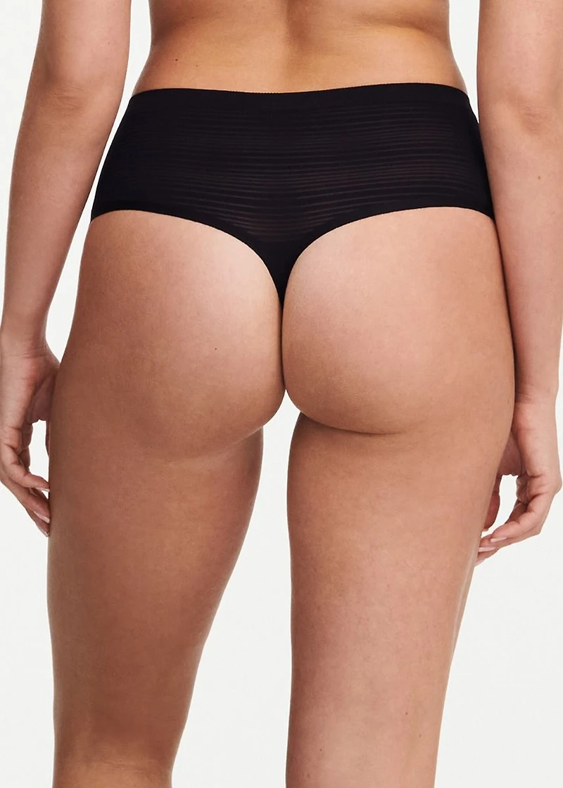 Tanga taille haute Soft Stretch Stripes