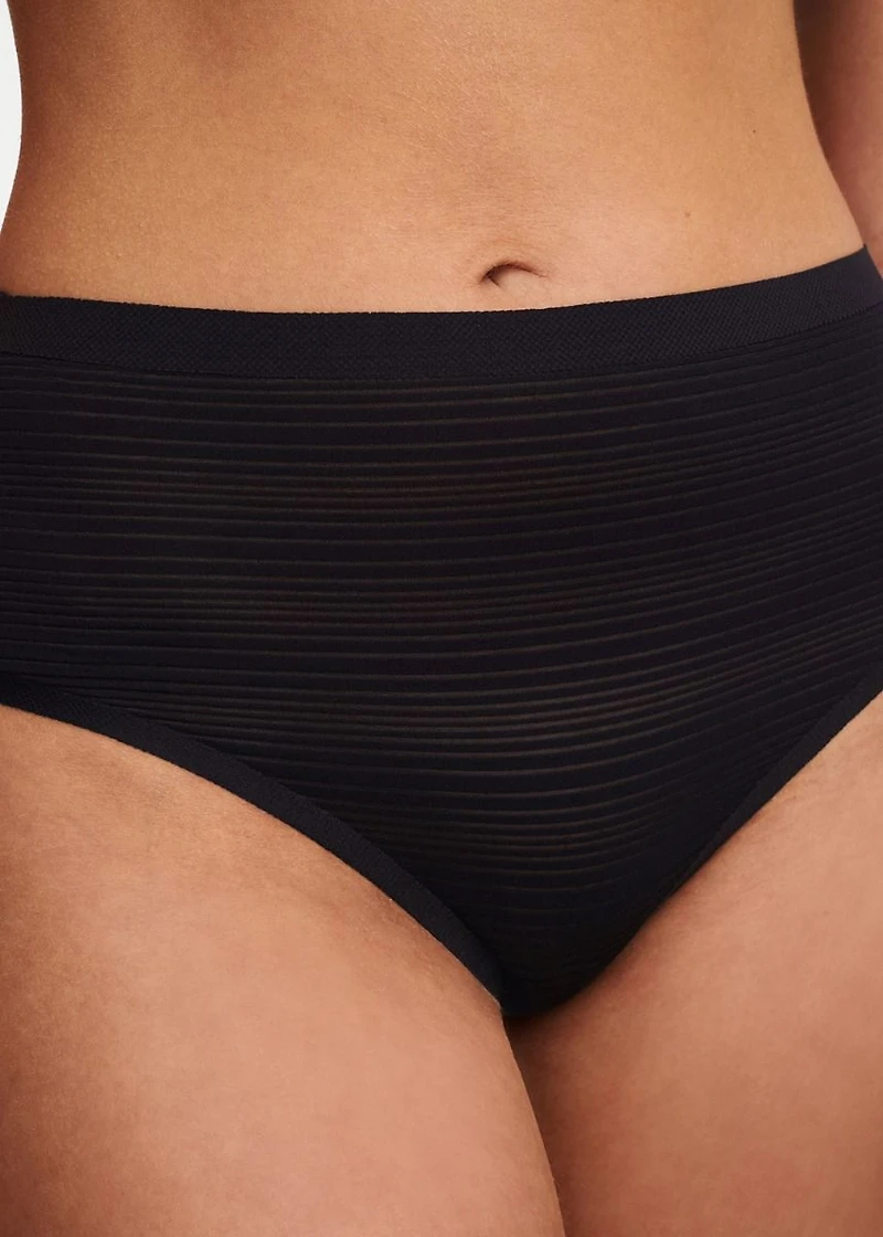 Tanga taille haute Soft Stretch Stripes