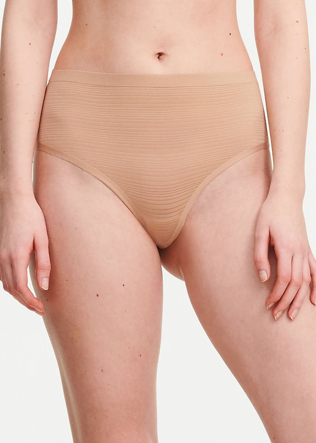 Soft Stretch Stripes High Waist Thong