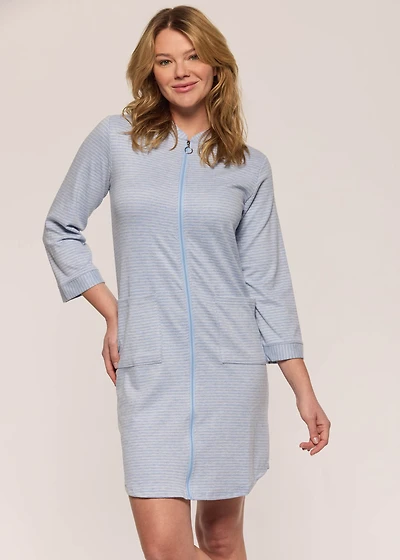 Lightweight Robe with zipper