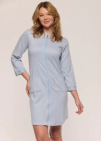 Lightweight Robe with zipper