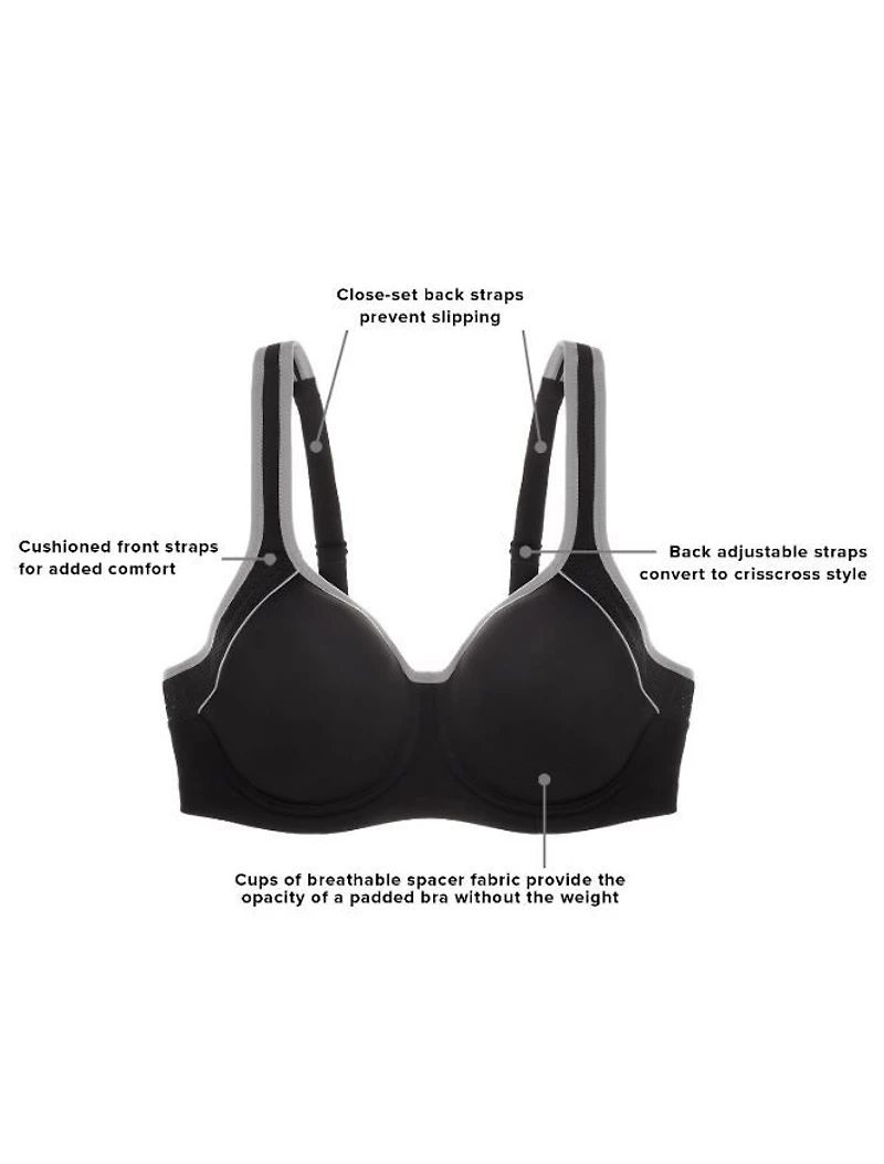 Le soutien-gorge de Sport avec armatures Contour