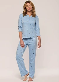 Pyjama set with birds