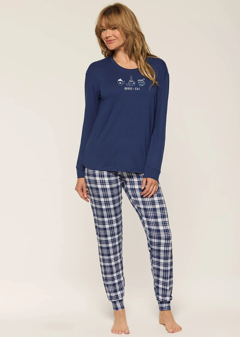 Ensemble pyjama à carreaux