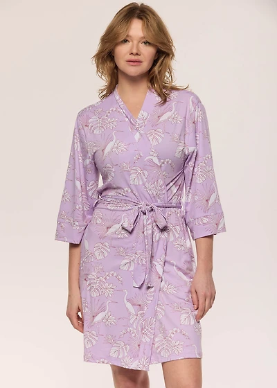 Kimono avec oiseaux