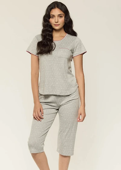 Ensemble pyjama capri Polka