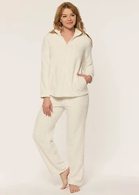 Ensemble pyjama long en peluche