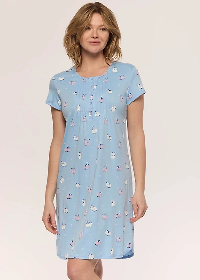 Long Nightgown with cats