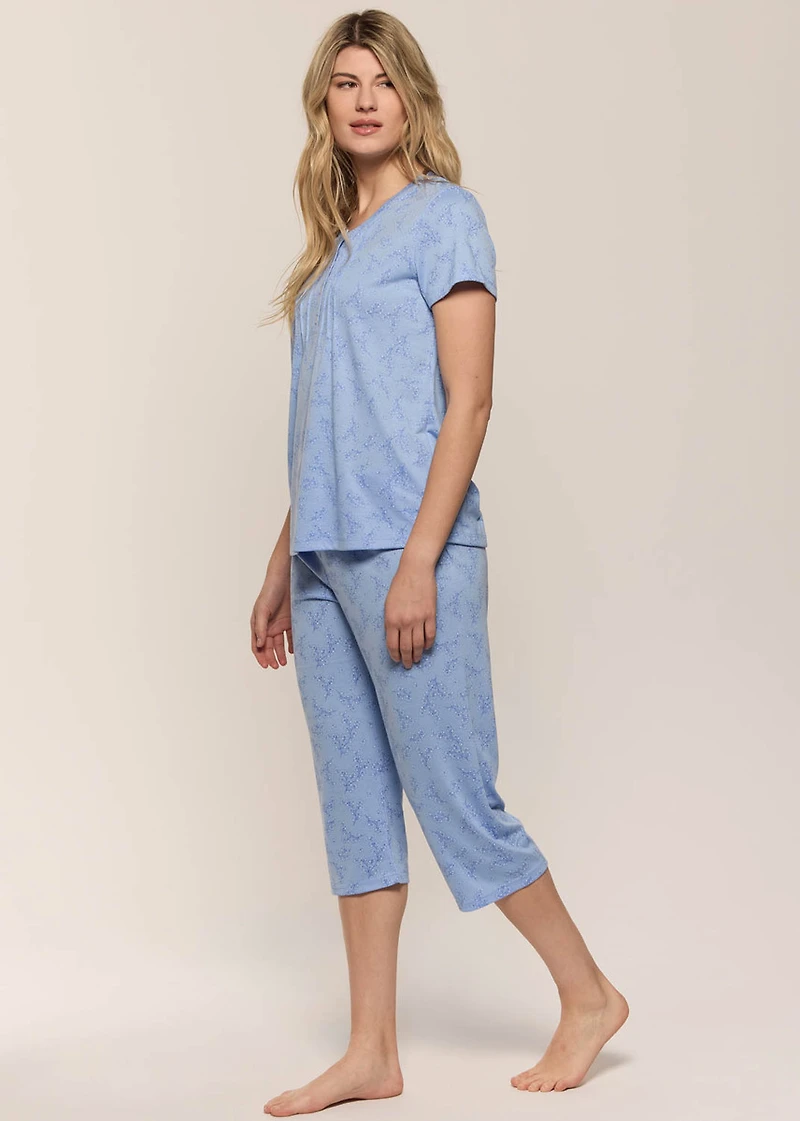 Spring capri pyjama set