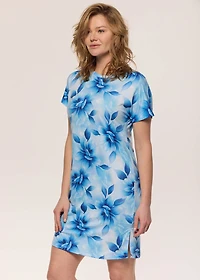 Floral short nightgown