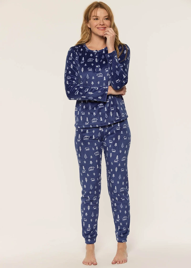 Pyjama set with trees