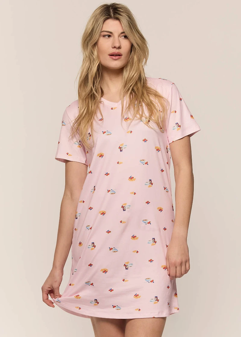 Breakfast short nightgown