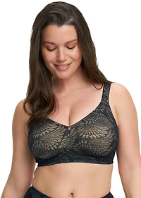 Soutien-gorge sans armatures avec dentelle