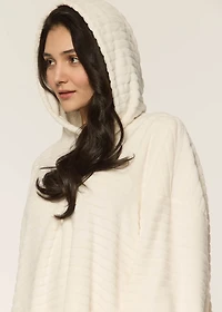 Robe de chambre avec capuche