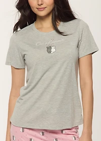 Ensemble pyjama court avec chats