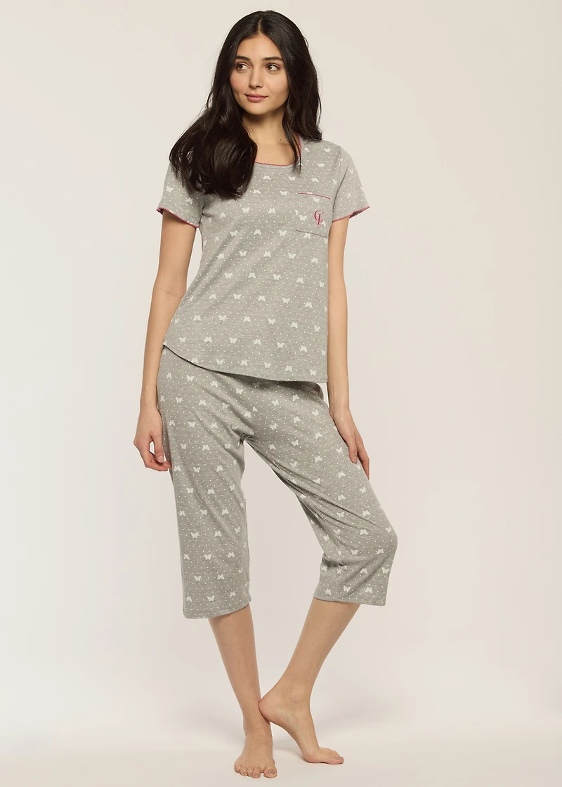 Pyjama Set with butterflies