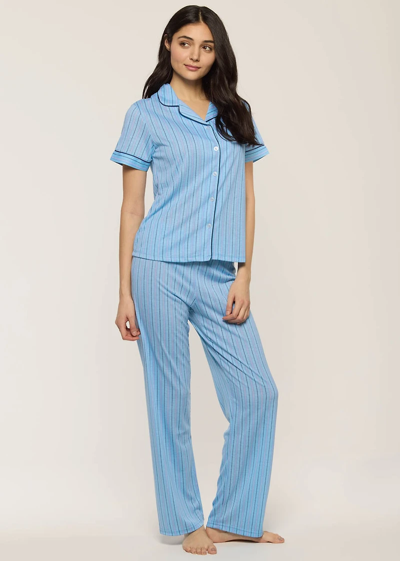 Ensemble pyjama avec rayures