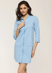 Robe de chambre détente avec fermeture