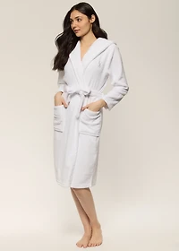 Robe de chambre avec capuchon