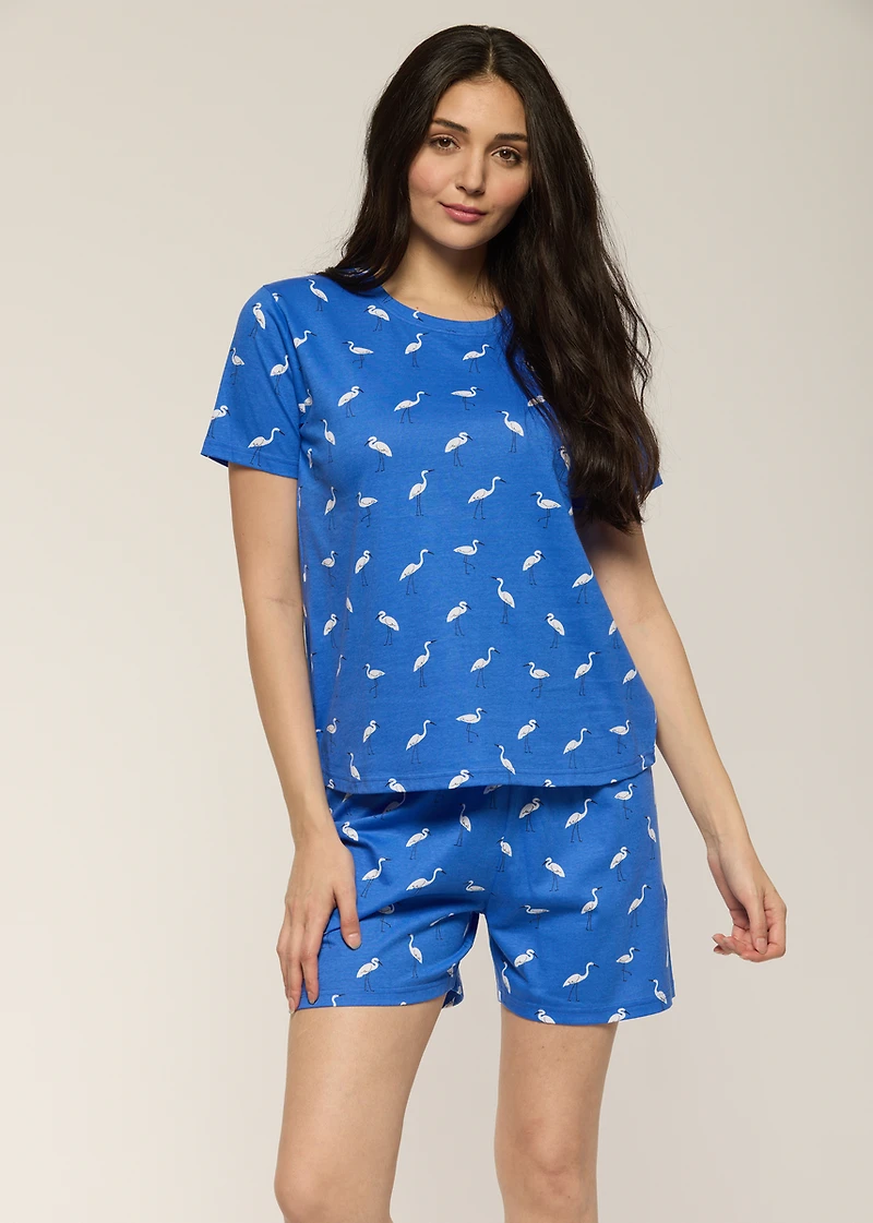 Pélican pyjama set with shorts