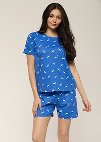 Pélican pyjama set with shorts
