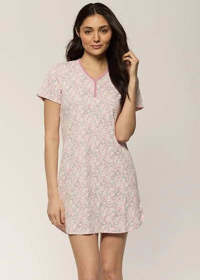 Short Nightgown Flora