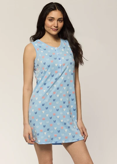Short Sleeveless Nightgown Nala